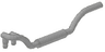 Vehicle, Exhaust Pipe Twin Inlet 11L Left