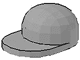 Minifigure, Headgear Cap - Long Flat Bill
