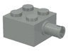 Brick, Modified 2 x 2 with Pin and No Axle Hole