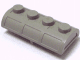 Container, Treasure Chest Lid Curved with Thin Hinge