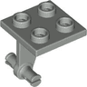 Plate, Modified 2 x 2 Thin with Dual Wheels Holder - Split Pins