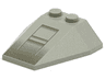 Wedge 4 x 4 Triple without Stud Notches with SW X-wing Nose Pattern