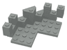 Castle Turret Top 7 x 7 Corner