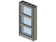 Window 1 x 4 x 6 with 3 Panes with Fixed Trans-Light Blue Glass
