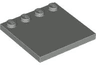 Tile, Modified 4 x 4 with Studs on Edge