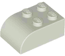 Slope, Curved 3 x 2 with 4 Studs