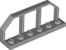 Plate, Modified 1 x 6 with Train Wagon End / Fence