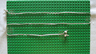 Electric, Wire 12V / 4.5V with 2 Leads, 96 Studs Long with 4 Light Gray Electric, Connector, 1-Way Male Squared (x466c96 / 765c01)