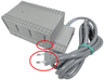 Electric, Train 12V Transformer for 220V - Type 3 with Output Cover Plug (Continental European)