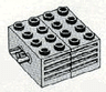 Electric, Train 12V Flash Light Unit 4 x 4 x 1 2/3