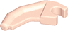 Barb / Claw / Horn / Tooth with Clip, Angled
