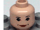 Minifigure, Head Female with HP Hermione Pattern