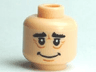 Minifigure, Head Male HP Hagrid Wrinkles Pattern