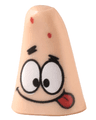 Minifigure, Head, Modified Patrick with Tongue Out Pattern