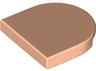 Tile, Round 2 x 2 Half Circle Extended