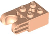 Technic, Brick Modified 2 x 2 with Ball Socket and Axle Hole - Straight Forks with Round Ends and Closed Sides