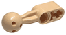 Technic, Liftarm, Modified Ball Joint Straight 1 x 2 with 6 Holes in Ball
