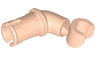 Arm with Technic Pin with Light Nougat Hand