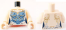 Torso PotC Mermaid Sand Blue Scales Pattern / Light Nougat Arms / Light Nougat Hands