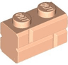 Brick, Modified 1 x 2 with Masonry Profile