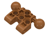 Bionicle Vahki Torso Lower Section with 2 Ball Joint and 4 Pin Holes