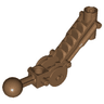 Bionicle Ball Joint 5 x 7 Arm with Dual Axle Hole at 90 degrees