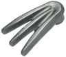 Minifigure, Weapon Bladed Claw, Spread