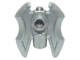 Minifigure, Weapon Axe Head, Double with Bar Holder and 2 Hollow Studs