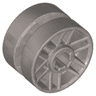 Wheel 14mm D. x 9.9mm with Center Groove, Fake Bolts and 6 Double Spokes