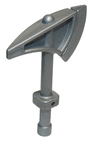 Duplo Utensil Axe / Tomahawk with Square Handle Top and Hollow Handle Bottom