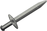 Minifigure, Weapon Sword, Greatsword Pointed with Thick Crossguard