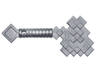 Minifigure, Utensil Axe, Pixelated (Minecraft)