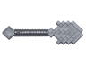 Minifigure, Utensil Shovel Pixelated (Minecraft)