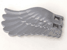 Wing 4 x 7 Left with Feathers and Bar Handles