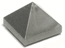 Slope 45 1 x 1 x 2/3 Quadruple Convex Pyramid