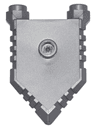 Minifigure, Shield Pentagonal with Grooved Edges