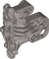 Bionicle Armor Uniter with 2 Pin Holes on Front, Axle and Pin Holes on Sides