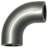 Brick, Round Tube 1 x 1 d. 90 degrees Elbow Macaroni - No Stud - Type 2 - Axle Hole