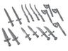 Minifigure, Weapon Pack The Lord of the Rings, 16 in Bag (Multipack)