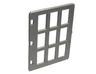 Duplo Door / Window Pane 1 x 4 x 4 with 9 Panes