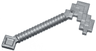 Minifigure, Utensil Hoe, Pixelated (Minecraft)