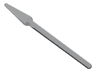 Minifigure, Weapon Pike / Spear - Handle with Round End, Flexible Rubber