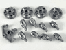 Minifigure, Weapon Pack Discs, Grappler, Grenade Tips, 13 in Bag (Multipack)