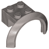 Vehicle, Mudguard 4 x 2 1/2 x 1 2/3 with Arch Round