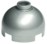 Brick, Round 2 x 2 Dome Top