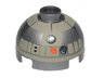 Brick, Round 2 x 2 Dome Top with Tan Pattern (Astromech Droid)