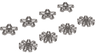 Wheel Cover 5 Spoke Rimless and 9 Spoke Rimless for Wheel 72206pb01, 8 in Bag - 4 of Each (Multipack)
