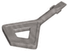 Tile Remover Key with Diamond and Screwdriver Ends