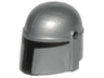 Minifigure, Headgear Helmet with Holes, SW Mandalorian with Black Visor Pattern