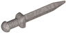 Minifigure, Weapon Sword, Roman Gladius with Thin Crossguard